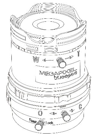 使用5-50mm镜头